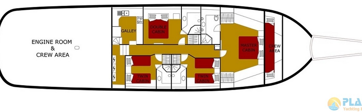 Serenity 86 Yat Tekne Gulet Kiralama Mavi Yolculuk