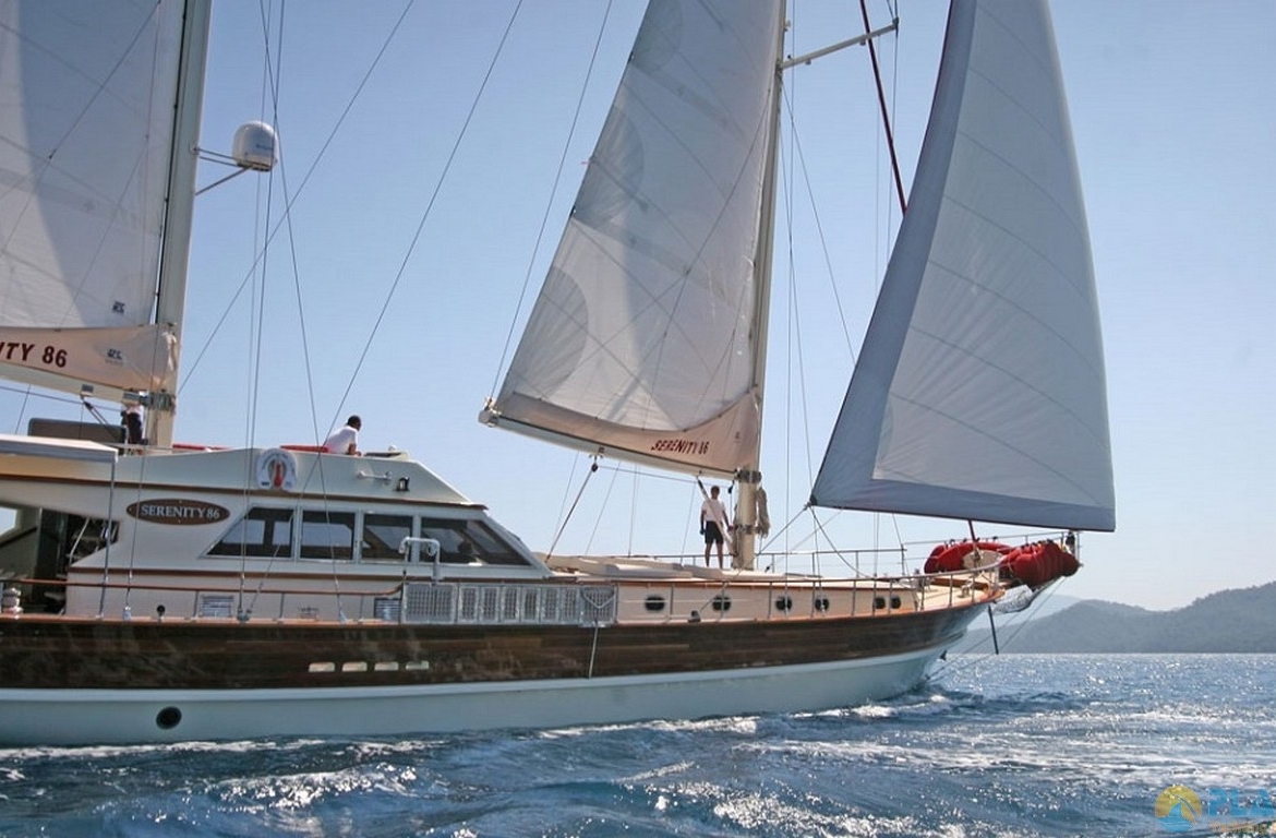Serenity 86 Yat Tekne Gulet Kiralama Mavi Yolculuk