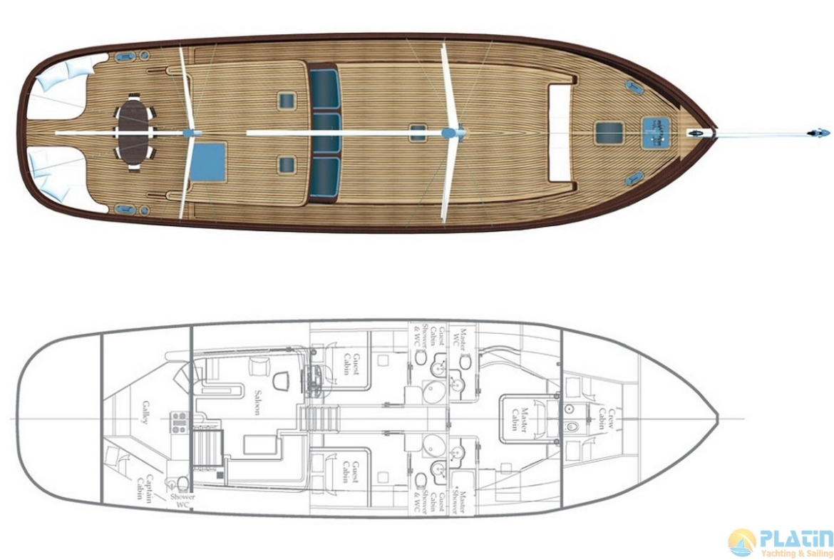 White Goose Kiralik Yat Tekne Gulet Mavi Yolculuk Tur