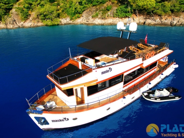 Maske 3 Kiralik Trawler Tekne Yat Mavi Yolculuk