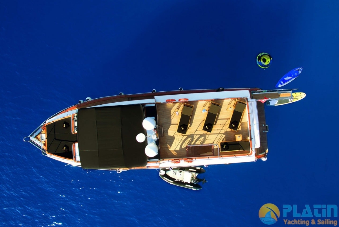 Maske 3 Kiralik Trawler Tekne Yat Mavi Yolculuk