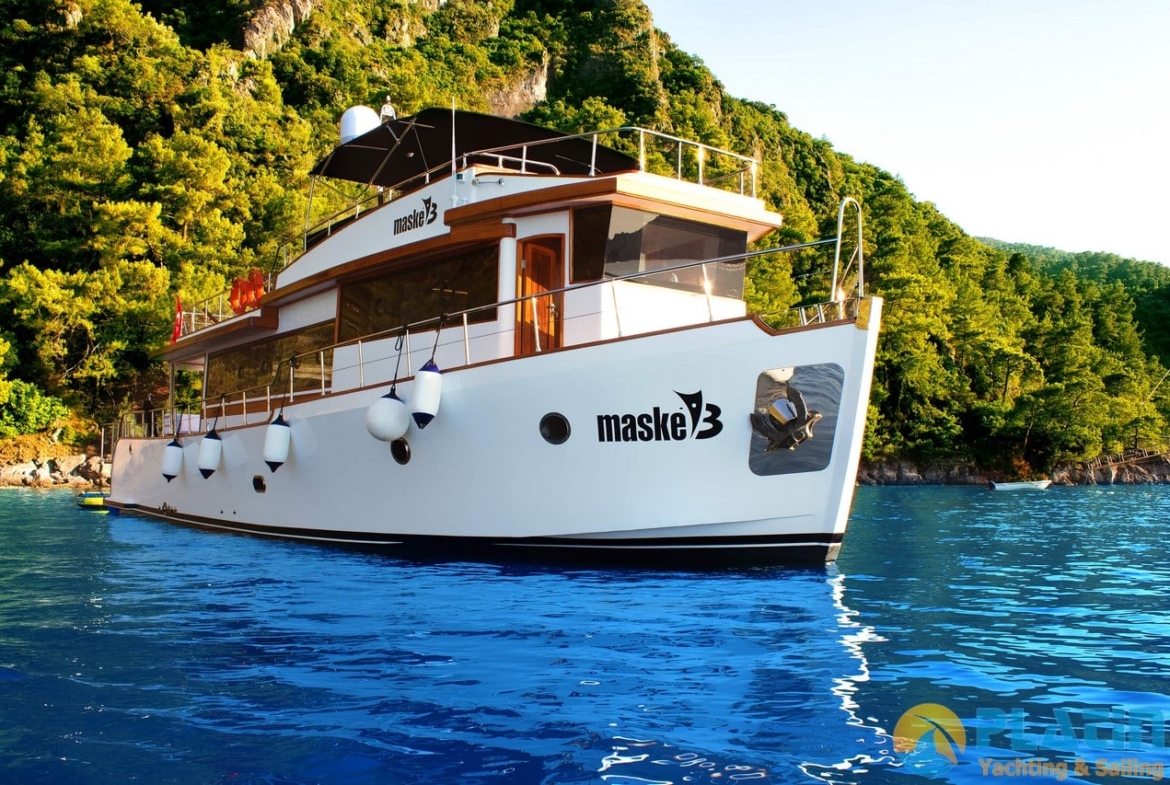 Maske 3 Kiralik Trawler Tekne Yat Mavi Yolculuk
