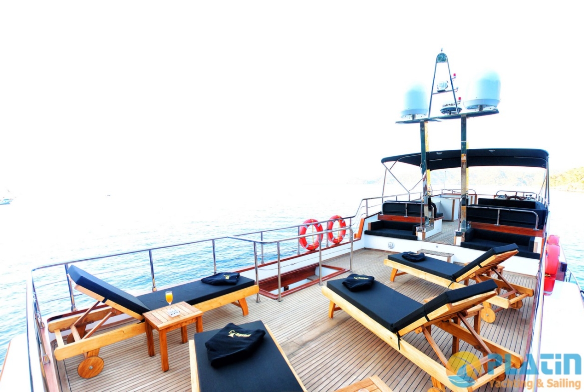 Maske 3 Kiralik Trawler Tekne Yat Mavi Yolculuk