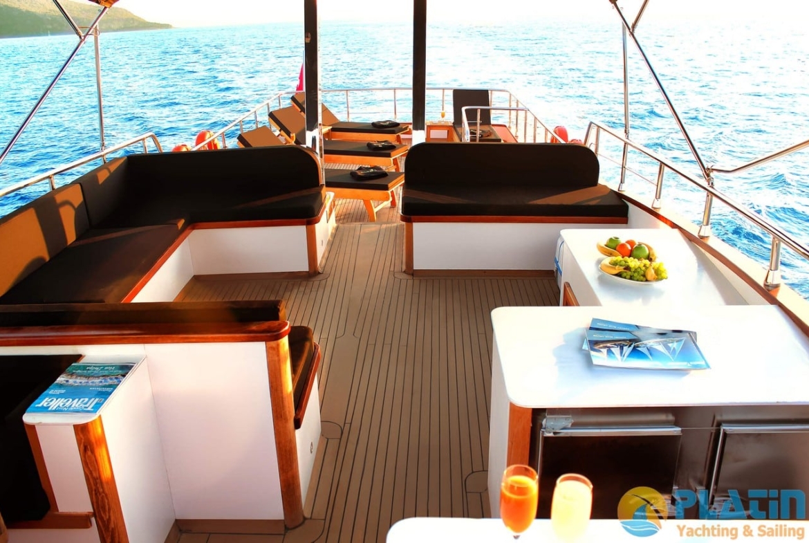 Maske 3 Kiralik Trawler Tekne Yat Mavi Yolculuk