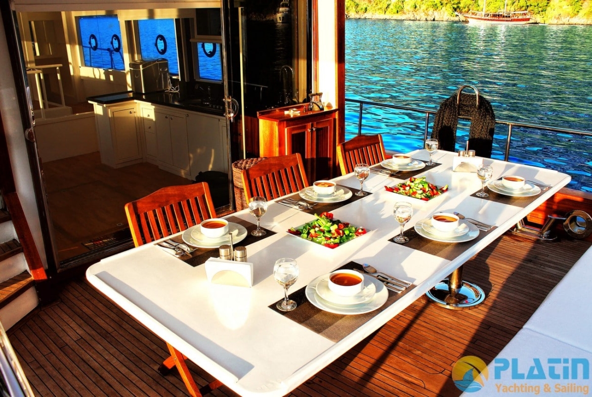 Maske 3 Kiralik Trawler Tekne Yat Mavi Yolculuk