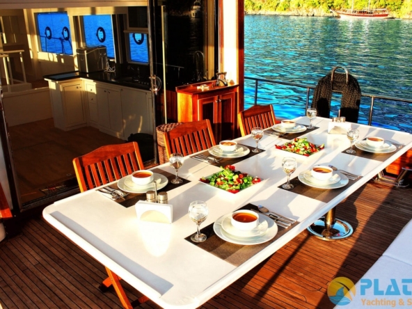 Maske 3 Kiralik Trawler Tekne Yat Mavi Yolculuk