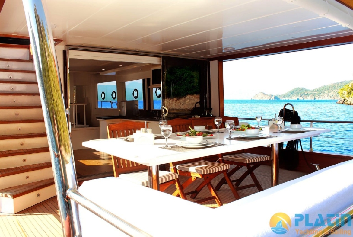 Maske 3 Kiralik Trawler Tekne Yat Mavi Yolculuk