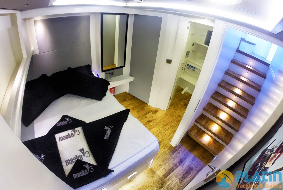 Maske 3 Kiralik Trawler Tekne Yat Mavi Yolculuk