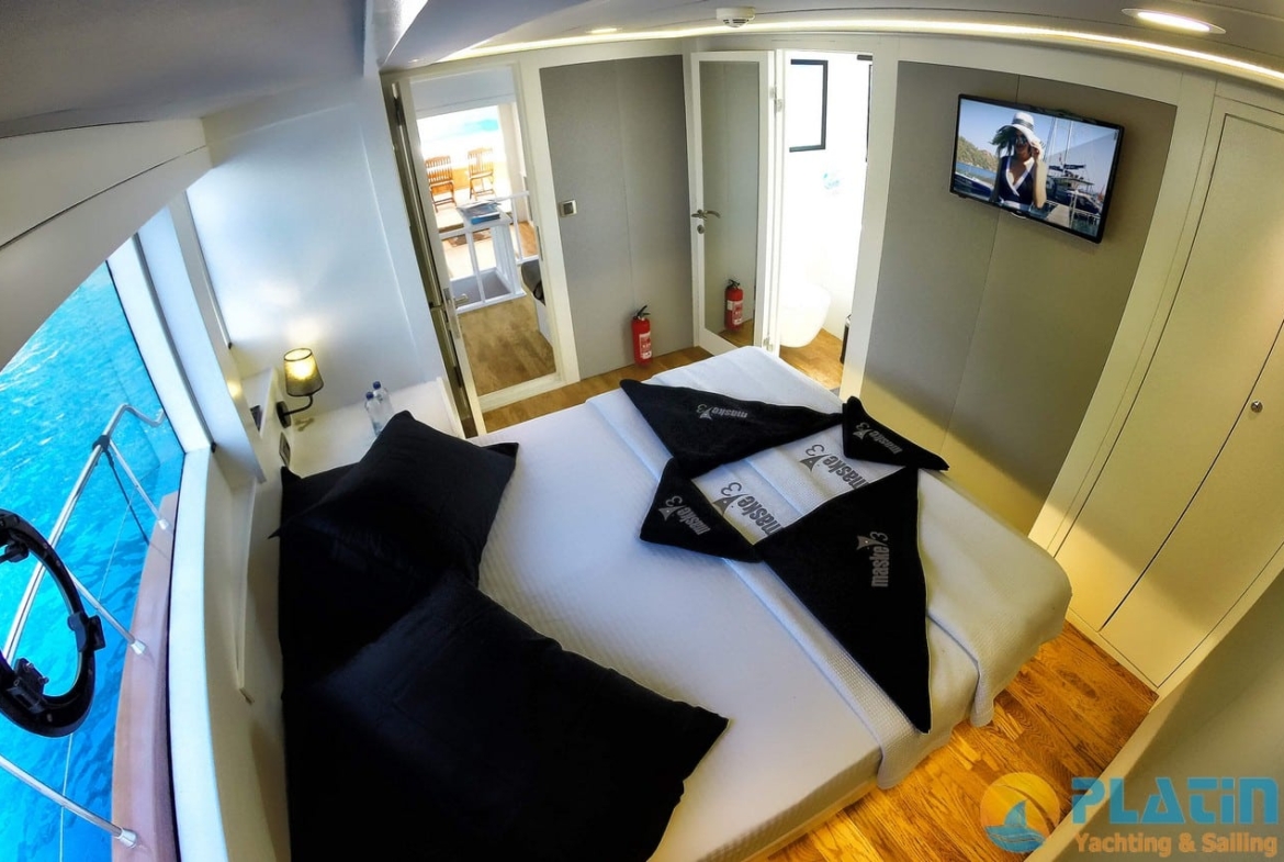 Maske 3 Kiralik Trawler Tekne Yat Mavi Yolculuk