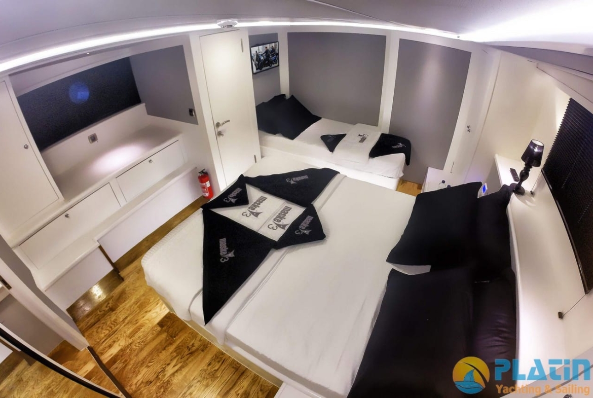 Maske 3 Kiralik Trawler Tekne Yat Mavi Yolculuk