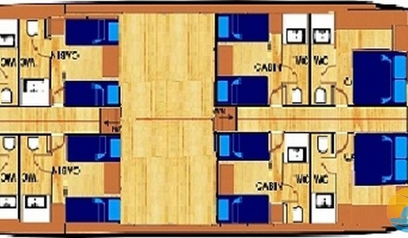 Vista 1 Sevil Kiralik Yat Tekne Gulet Platin Yatcilik