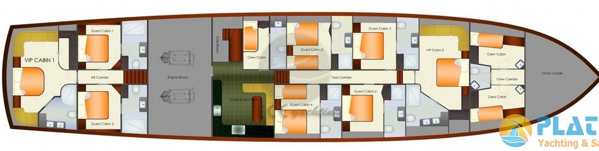 Queen of Salmakis gulet yat tekne lux