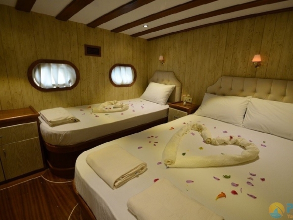 6 Kamara Kiralık Lüks Tekne