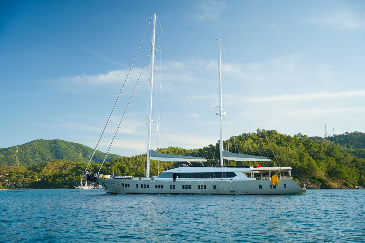 Fethiye 2025 Yılında Denize İndirilen Büyük Guletler
