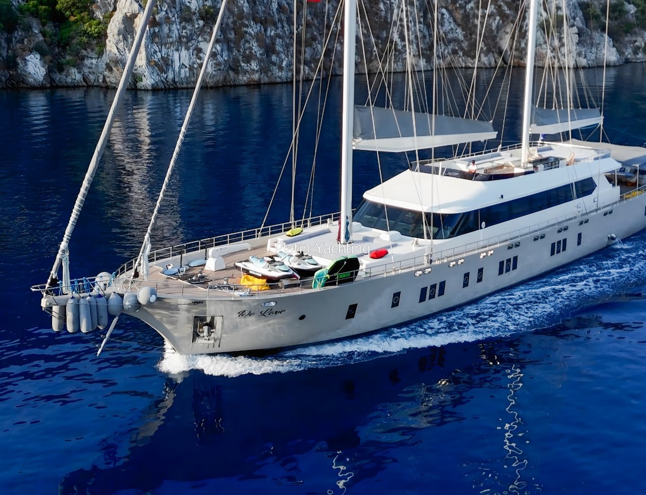 Fethiye 2025 Yılında Denize İndirilen Büyük Guletler