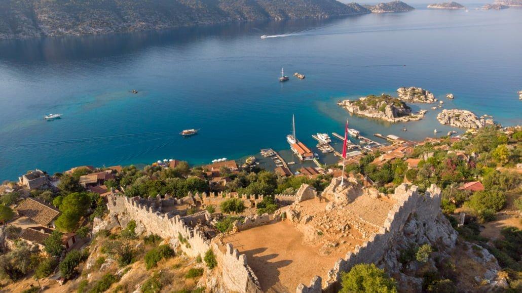 Göcek Kaş Kalkan Göcek Mavi Yolculuk Rotası