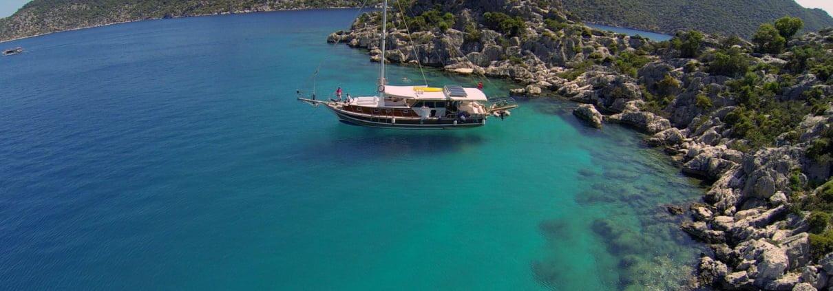 Kaş Bölgesinin Mavi Yolculuk İçin En Güzel 7 Koyu