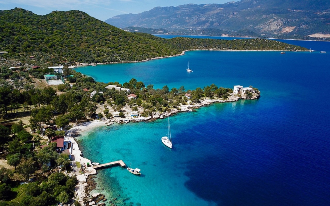 Kaş Bölgesinin Mavi Yolculuk İçin En Güzel 7 Koyu