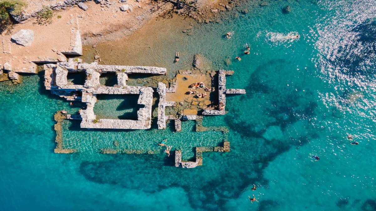 kleopatra adası (sedir adası) gocek