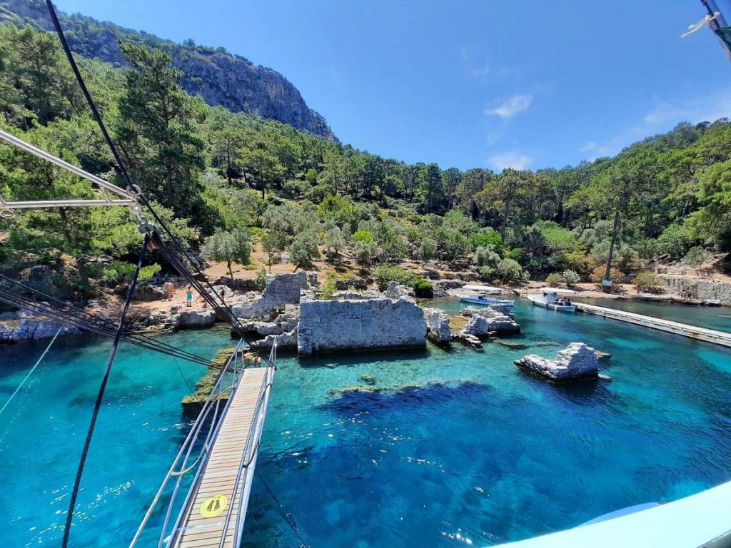kleopatra adası (sedir adası) gocek