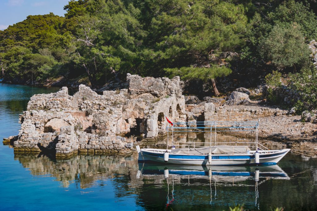 kleopatra adası (sedir adası) gocek